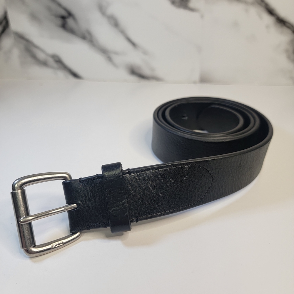 Polo by Ralph Lauren Black Leather Belt 36